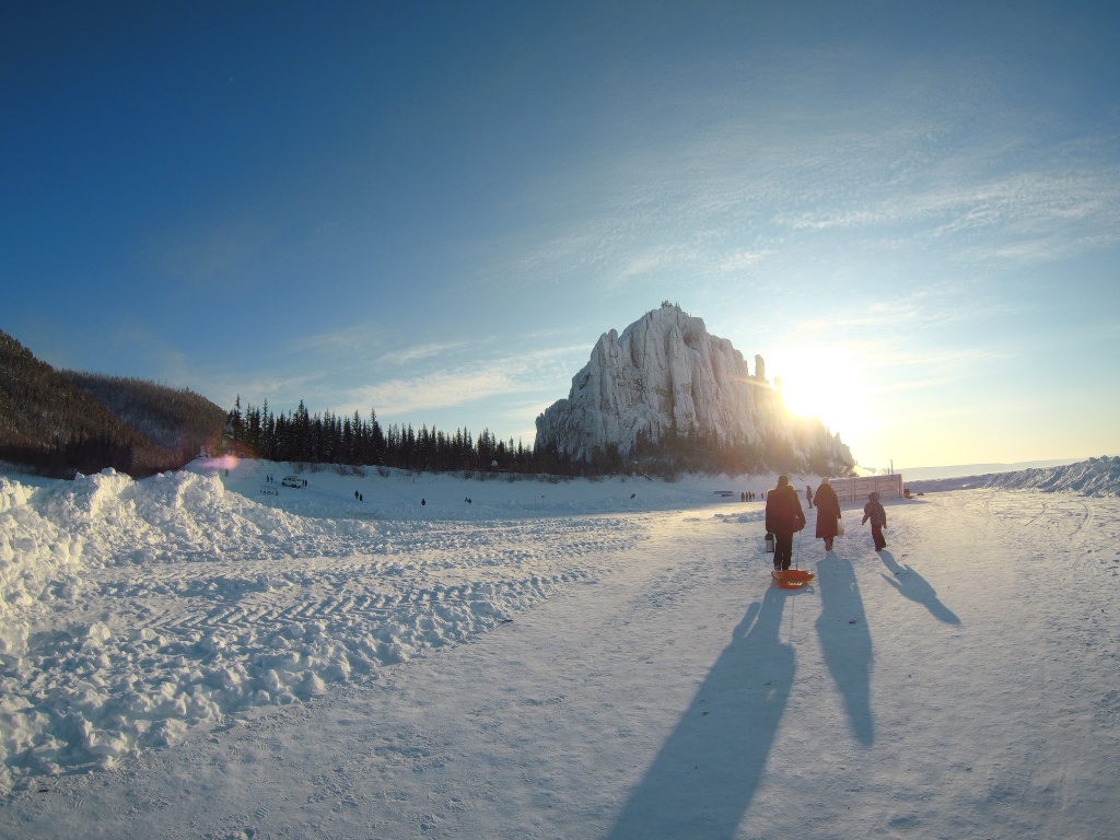 Зимний туризм на Ленских столбах.JPG