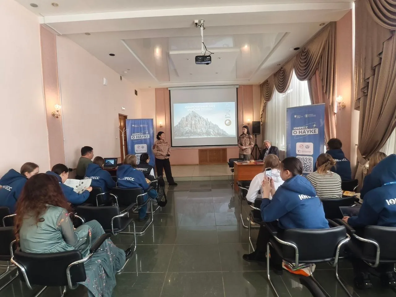 Нацпарк «Ленские столбы» встречает будущих звезд научной журналистики!